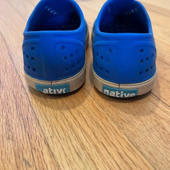 Native Kids Waterproof Rubber Water Shoes Slip-Ons Size Child 12 - Picture 4 of 12